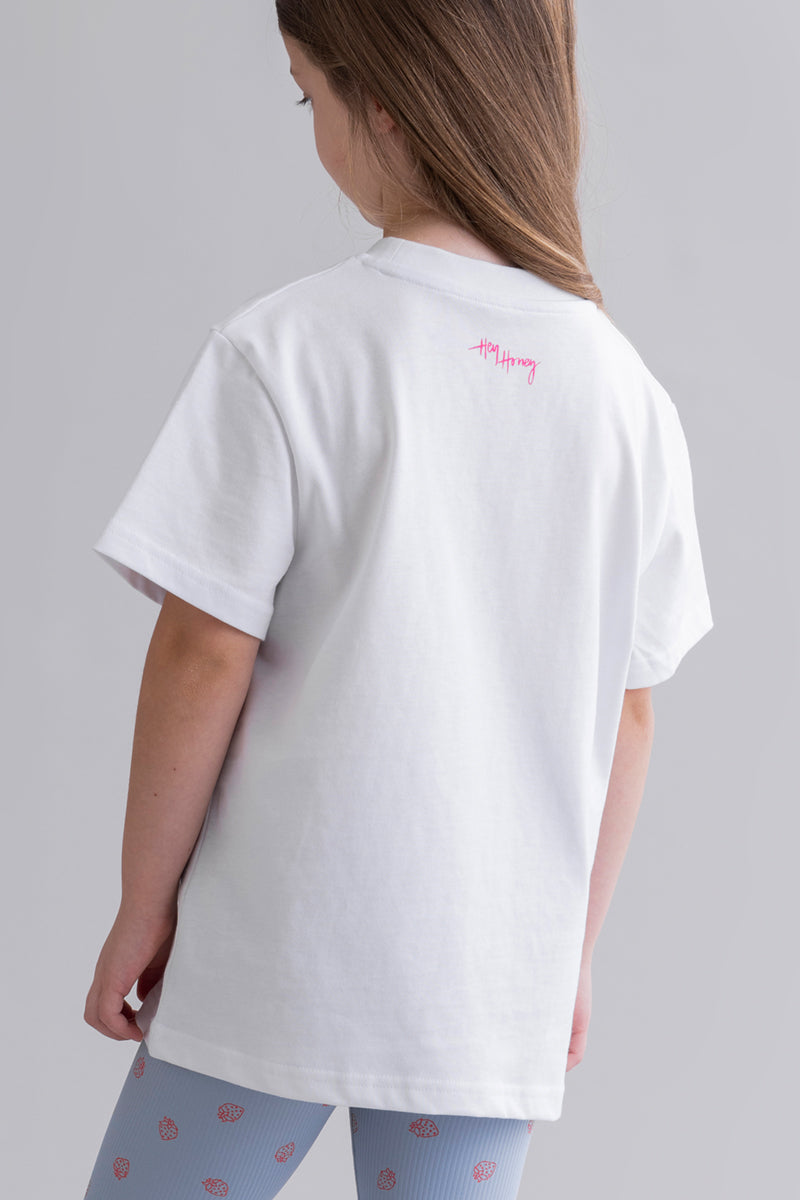 hey-honey-classic-kids-t-shirt-love-white-kinder-shirt image 7