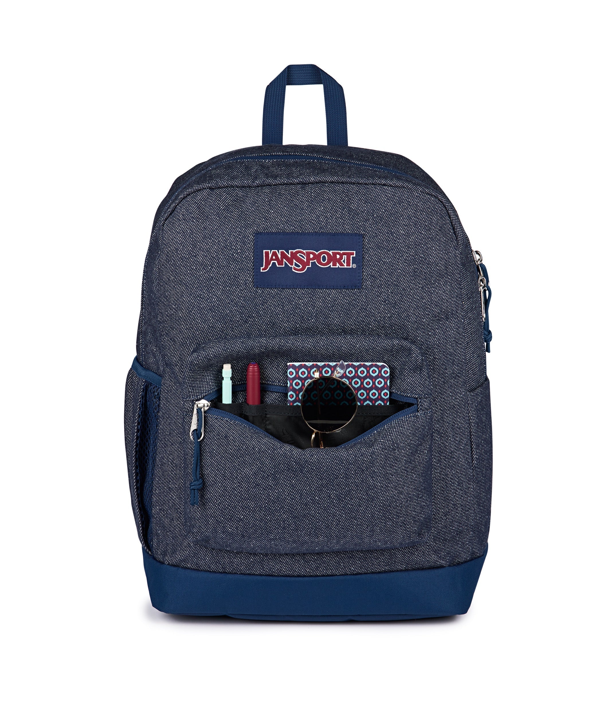 jansport-cross-town-plus-remix-rucksack-indigo-denim-laptop image 6