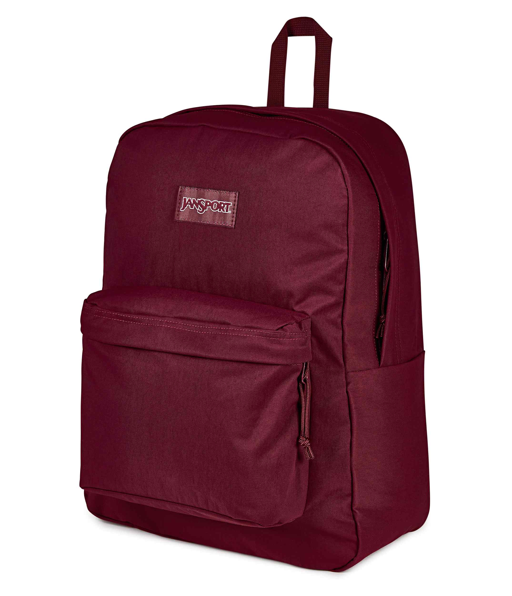 jansport-superbreak-plus-fx-rucksack-cherry-lacquer-mit-laptopfach image 2