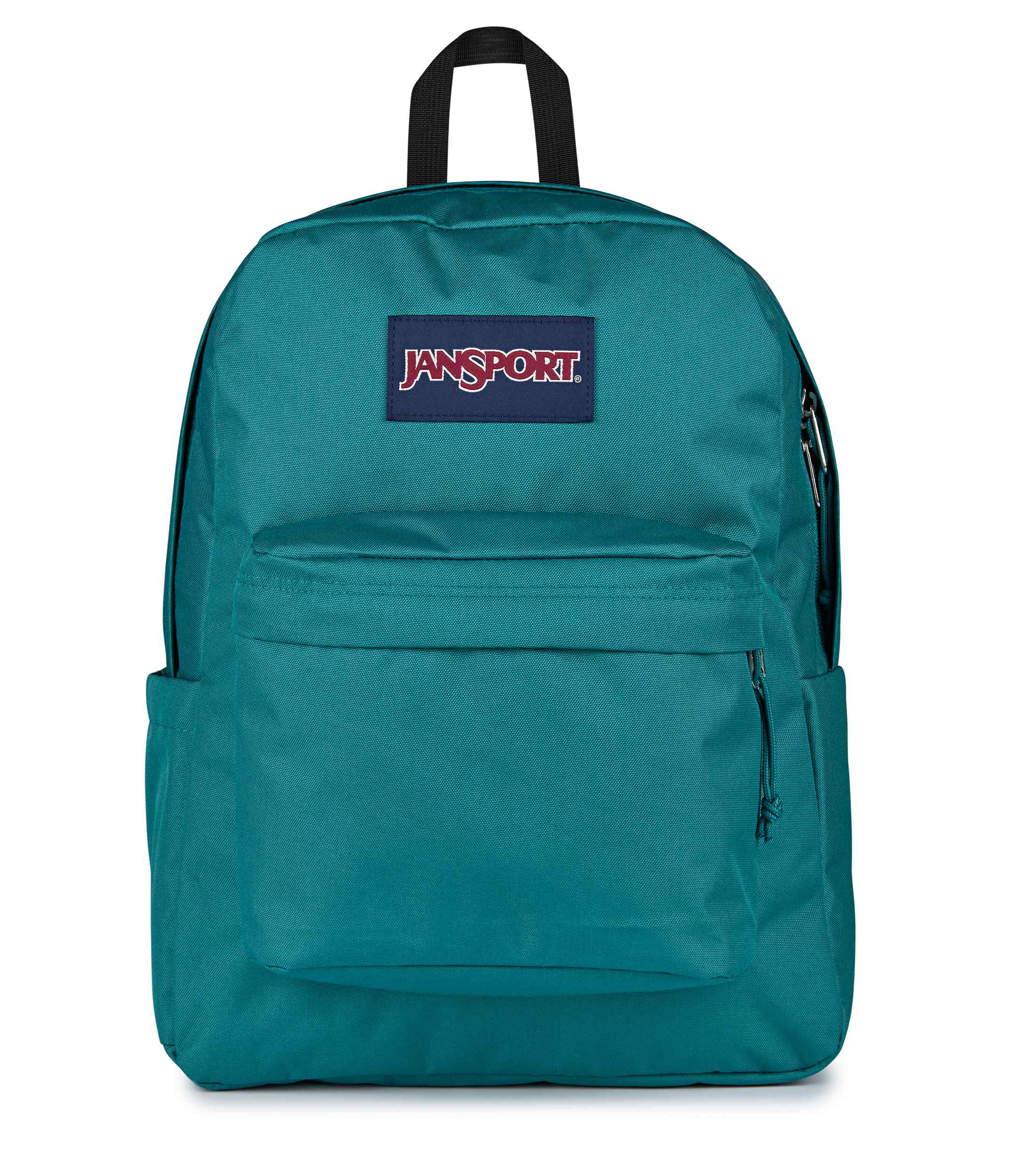 jansport-superbreak-plus-rucksack-emerald-pool-laptopfach-leicht image 1