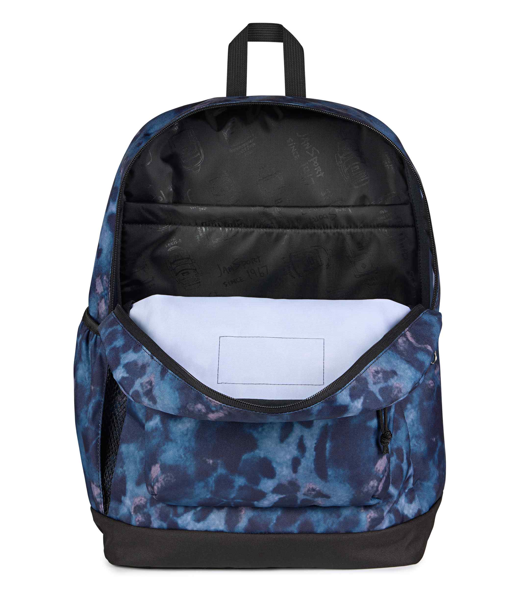 jansport-cross-town-plus-rucksack-ghostly-floral-laptopfach image 4