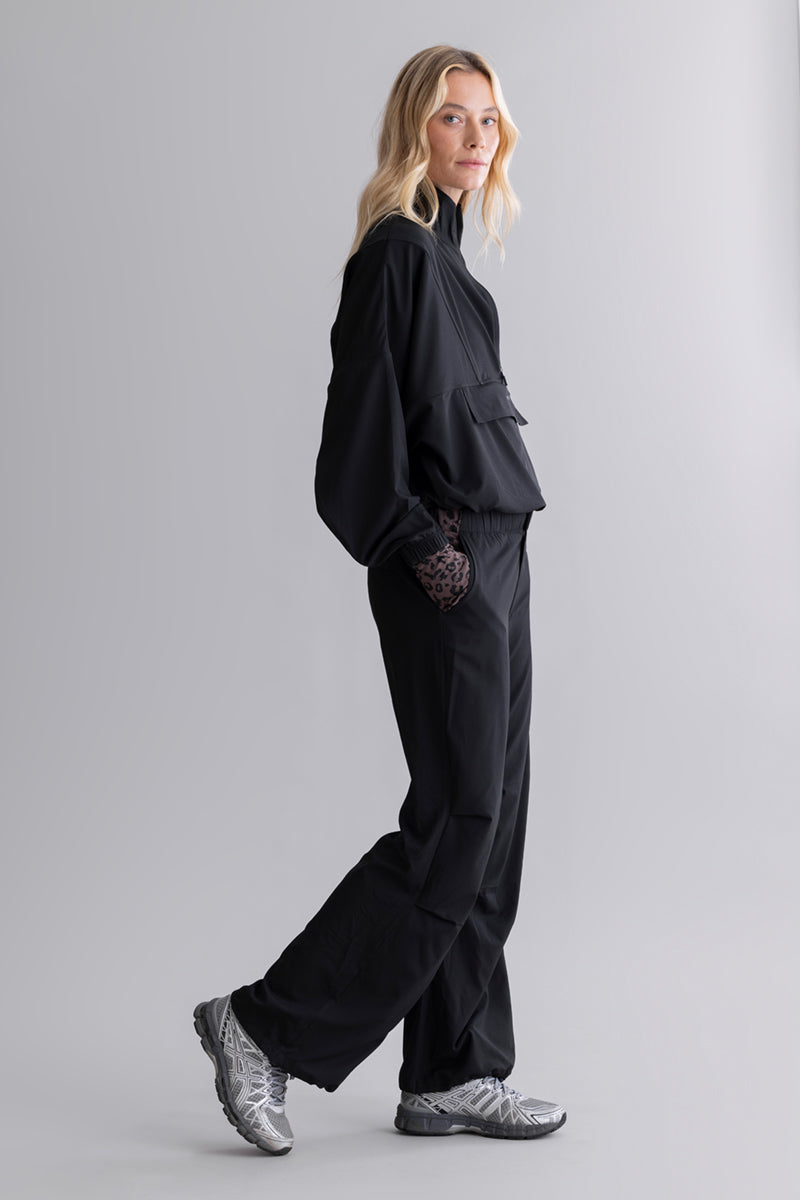 hey-honey-classic-ribstop-pants-black-trainingshose image 2