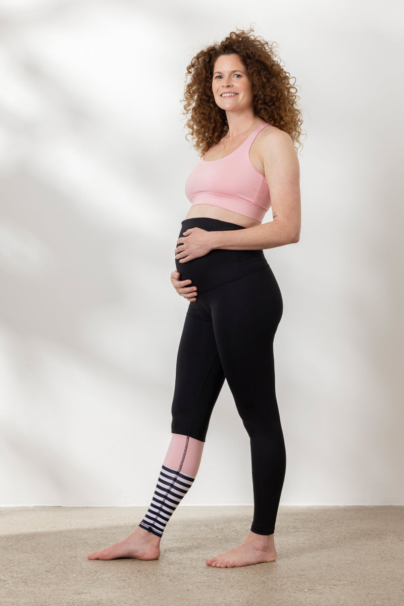 hey-honey-classic-maternity-surf-style-leggings-candy image 4