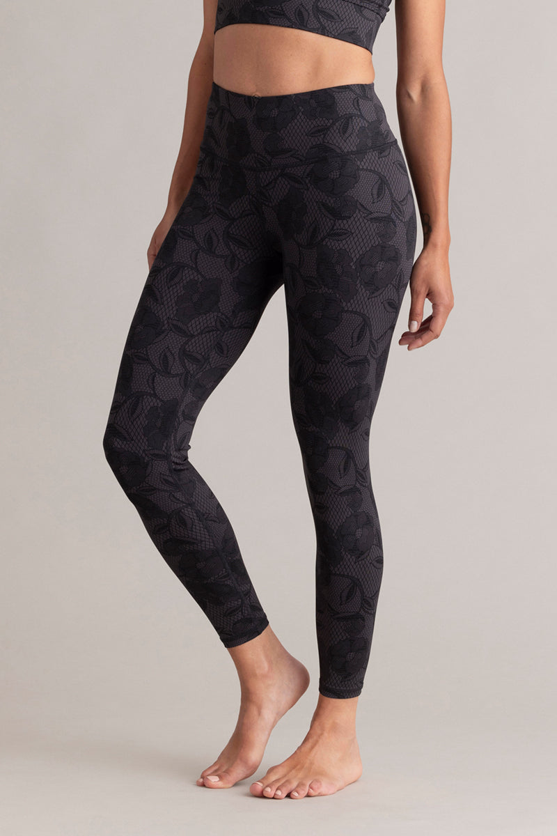 hey-honey-classic-cropped-leggings-dark-lace-7-8-high-waist image 3