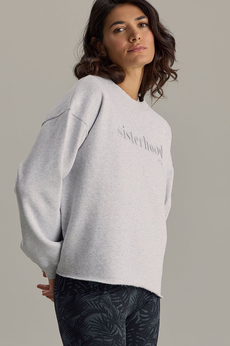 hey-honey-classic-sisterhood-sweater-light-melange-baumwolle image 3