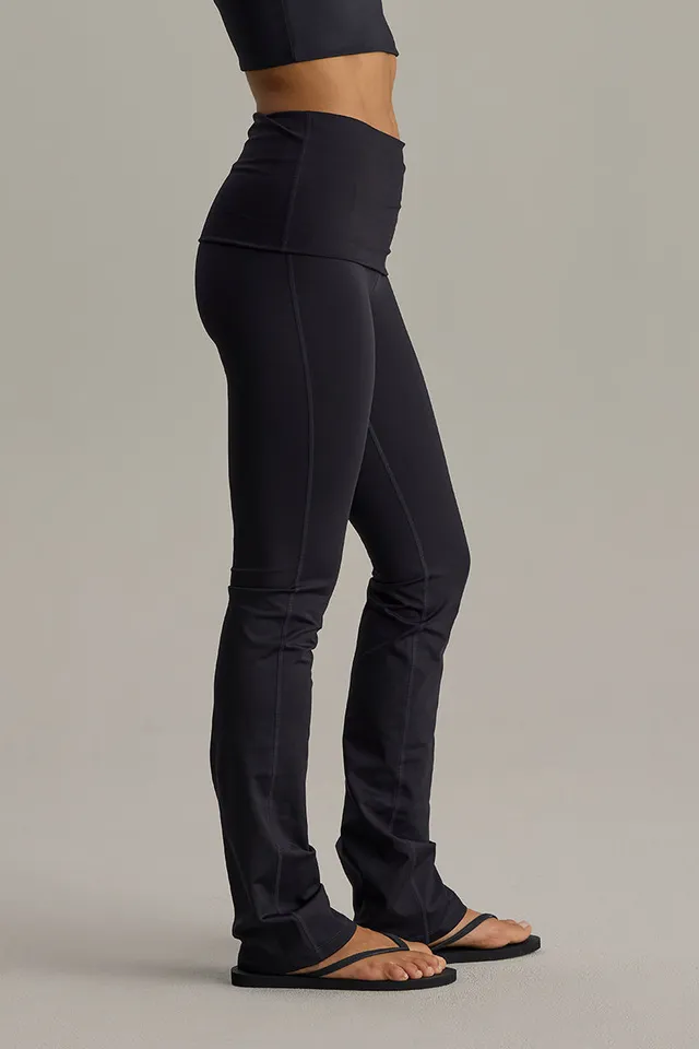hey-honey-cotton-touch-straight-leggings-black-umschlagbund image 1