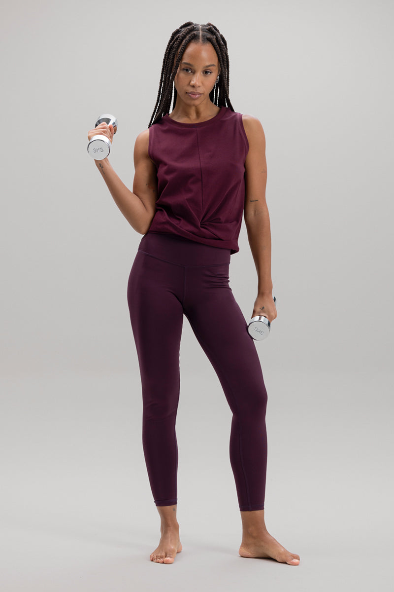 hey-honey-classic-cropped-top-wine-baumwolle-rot image 3