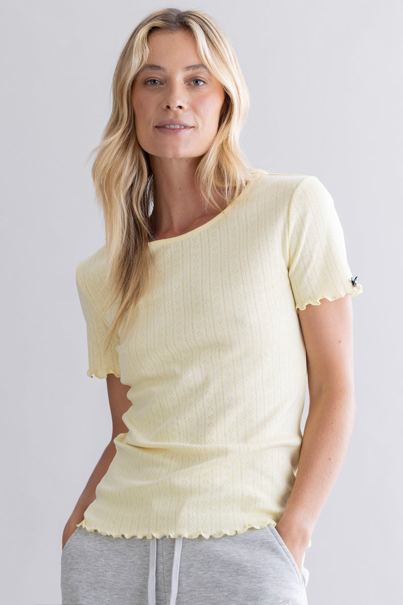 hey-honey-classic-pointelle-t-shirt-pastel-yellow-baumwolle image 6