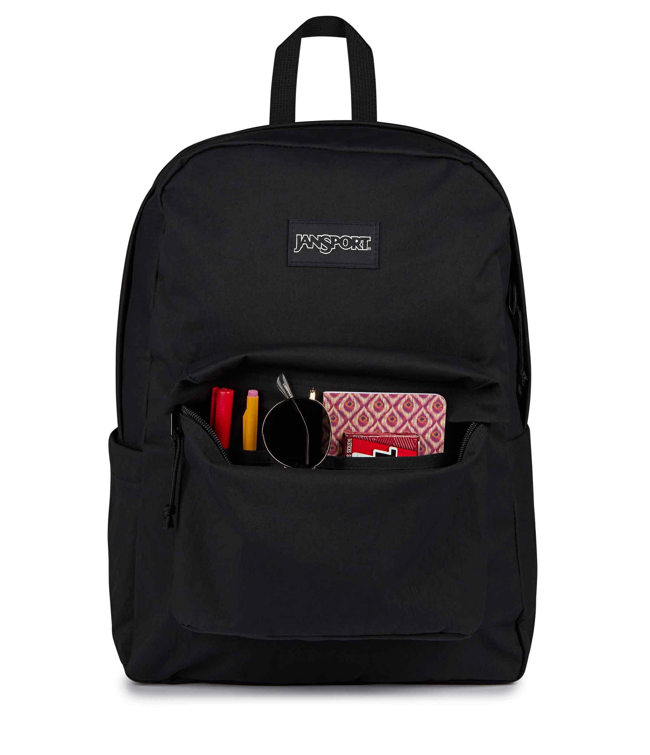 jansport-superbreak-plus-fx-rucksack-schwarz-mit-laptopfach image 7