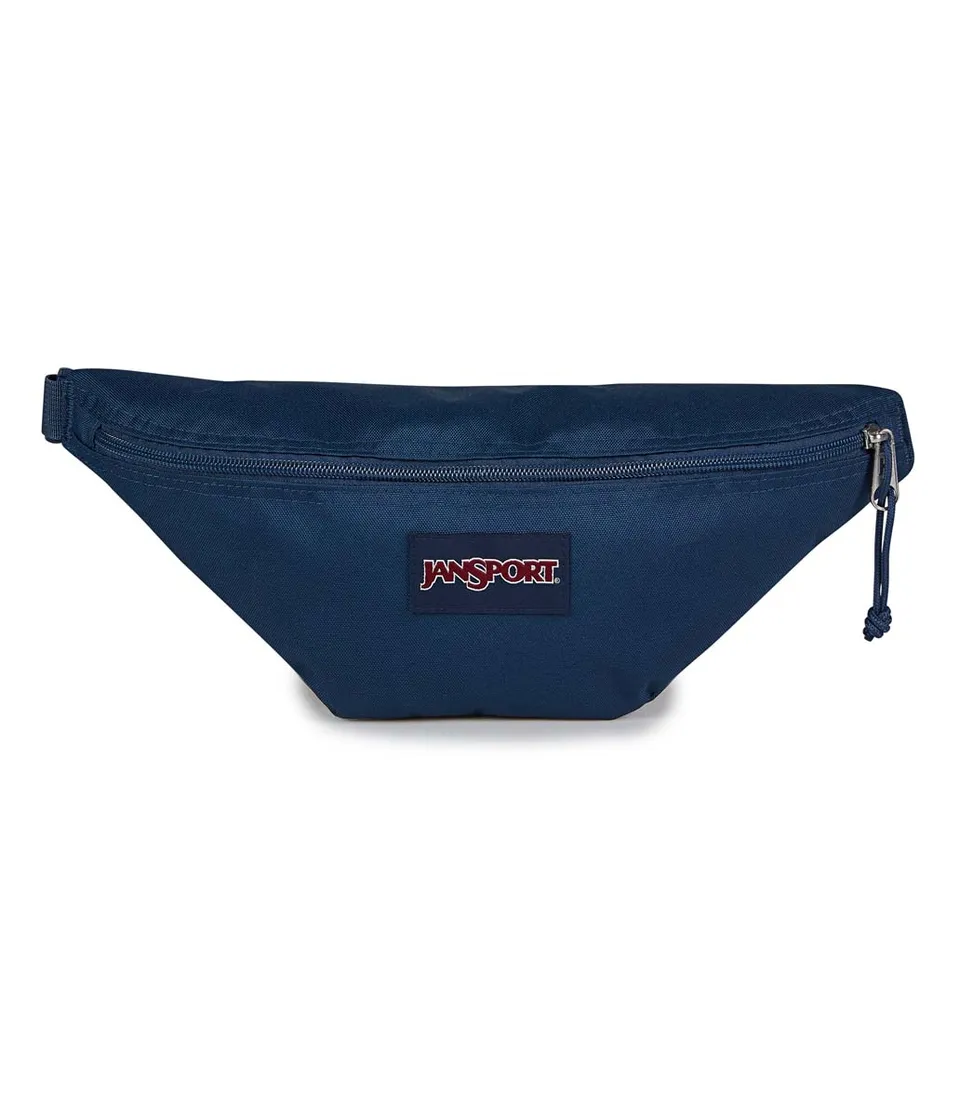 jansport-swing-waistpack-bauchtasche-navy-reiverschluss image 1