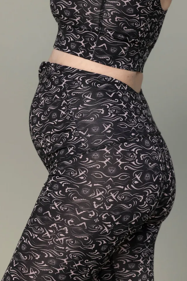 hey-honey-classic-maternity-leggings-samadhi-black-umstand image 1