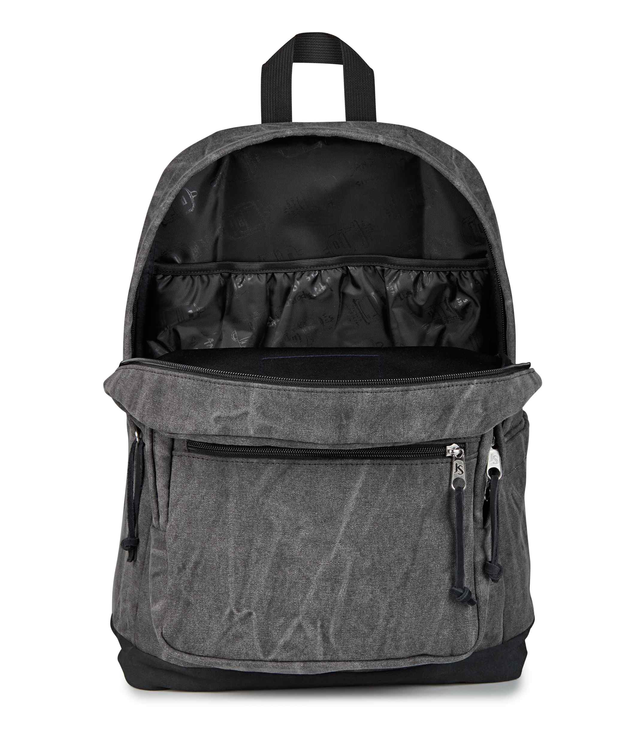 jansport-right-pack-expression-rucksack-aged-canvas-black-laptop image 4