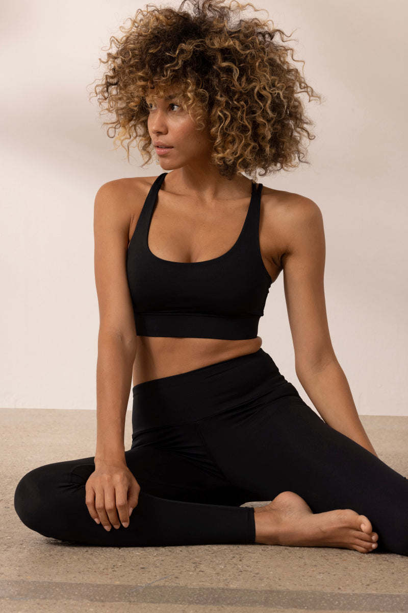hey-honey-classic-leggings-black-high-waist-yoga image 5