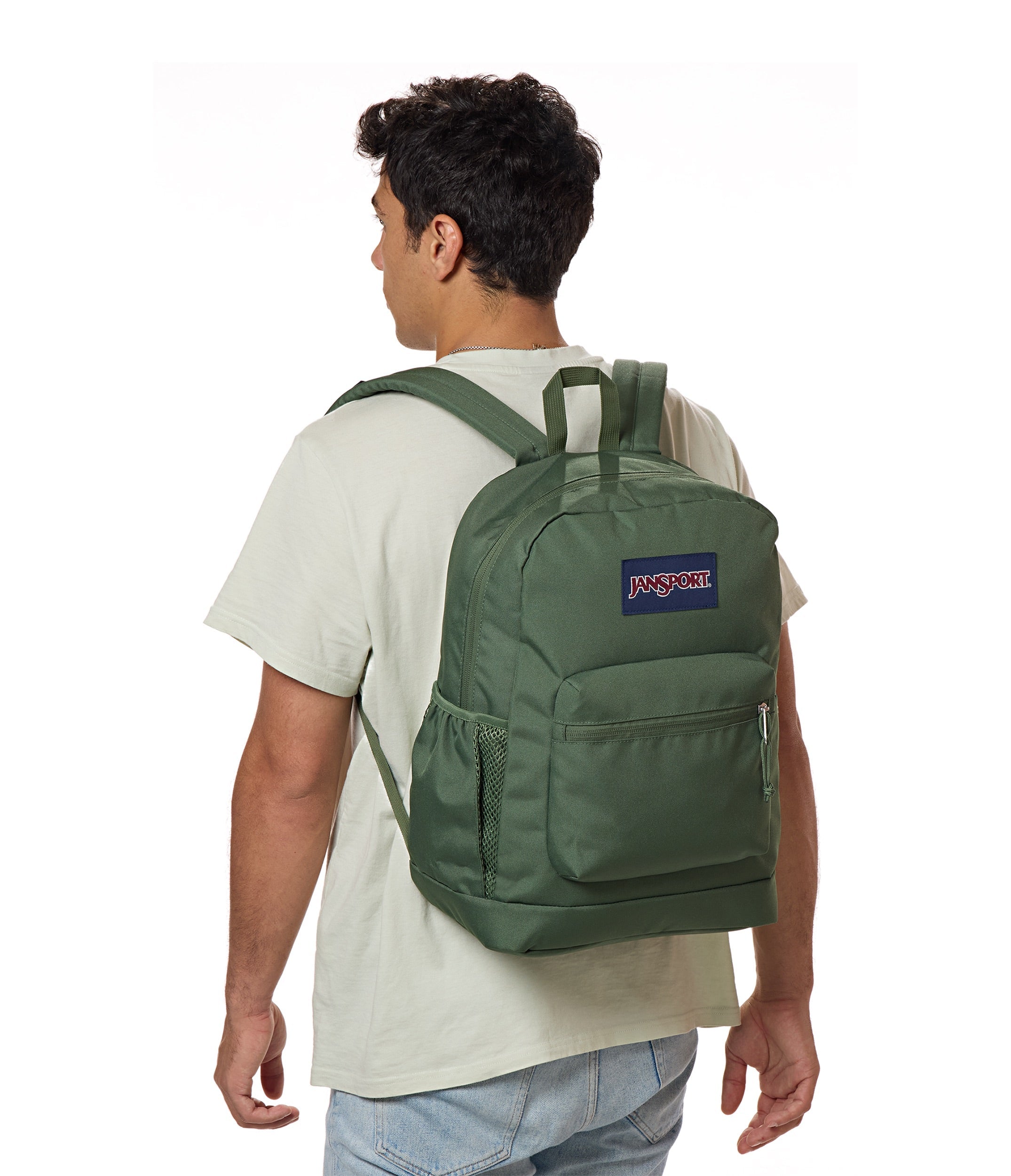 jansport-cross-town-plus-rucksack-cargo-green-mit-laptopfach image 7