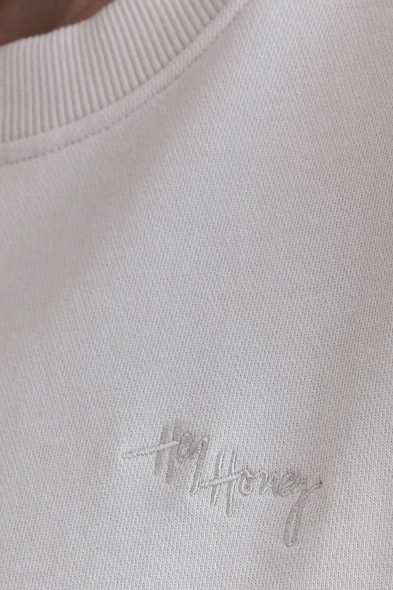 hey-honey-classic-short-sleeve-sweat-off-white-baumwolle image 4