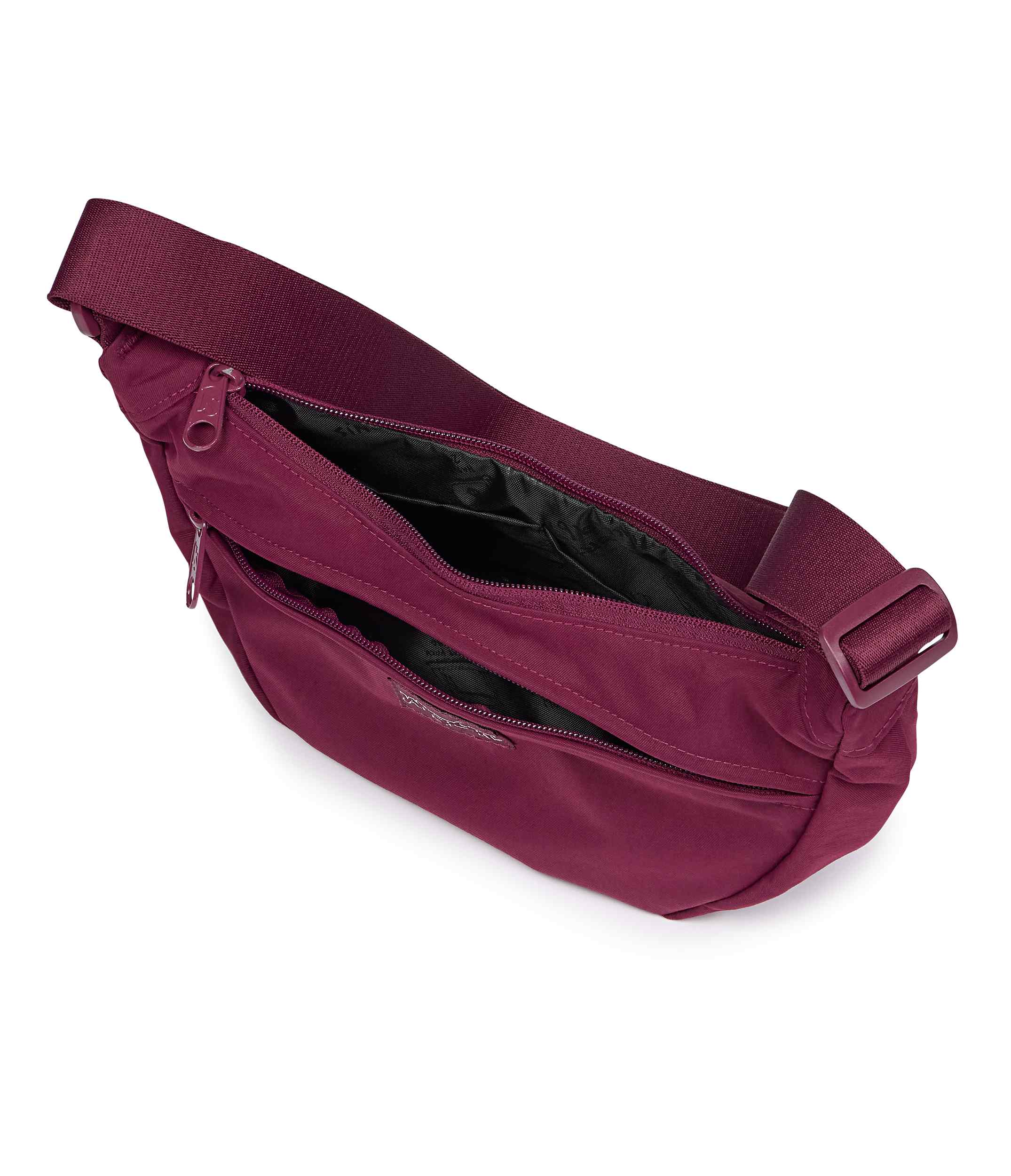 jansport-unphased-crossbody-small-rot-cherry-lacquer-nylon image 4