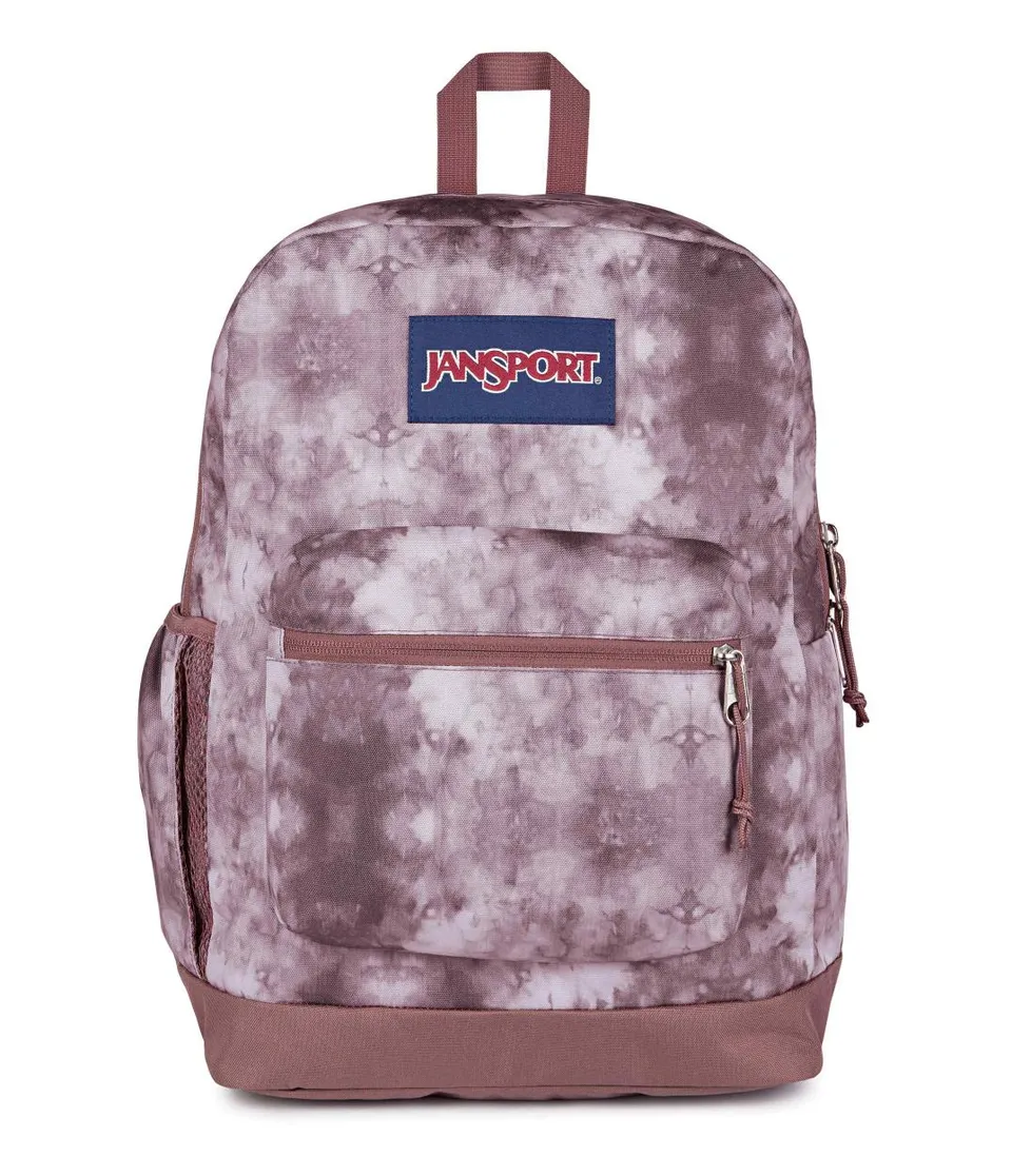 jansport-cross-town-plus-rucksack-ice-dye-mahogany-haze-laptopfach image 1