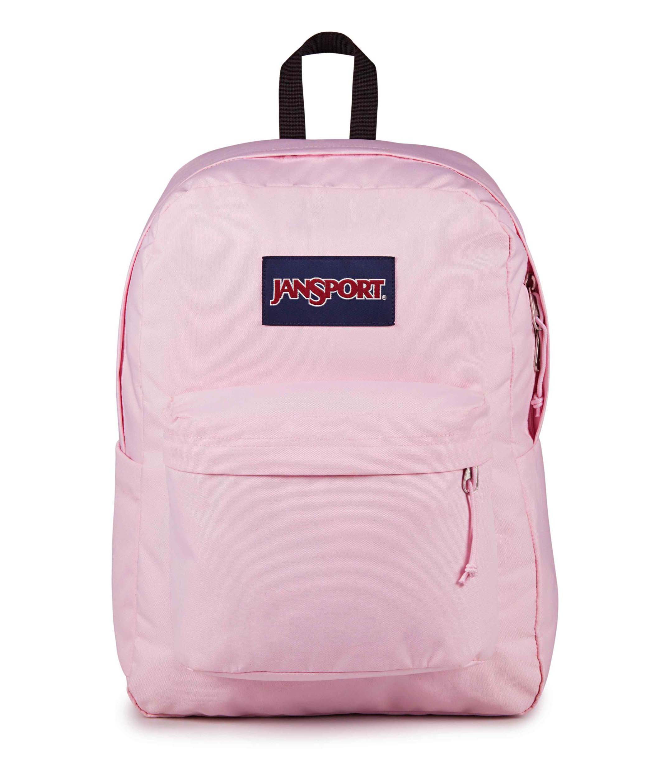 jansport-superbreak-plus-rucksack-pink-ice-laptopfach image 1