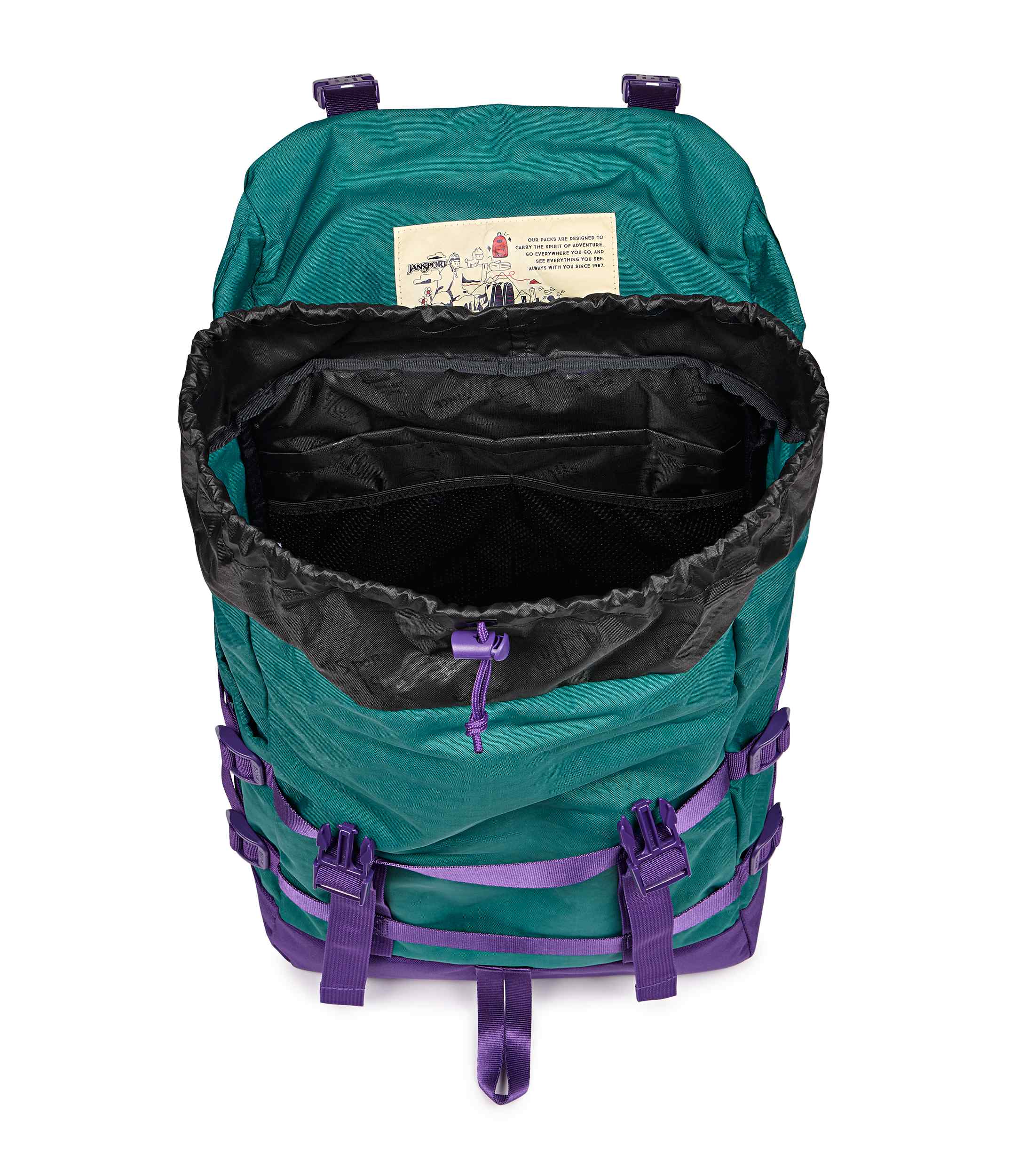 jansport-skip-pack-rucksack-emerald-pool-mit-laptopfach image 5