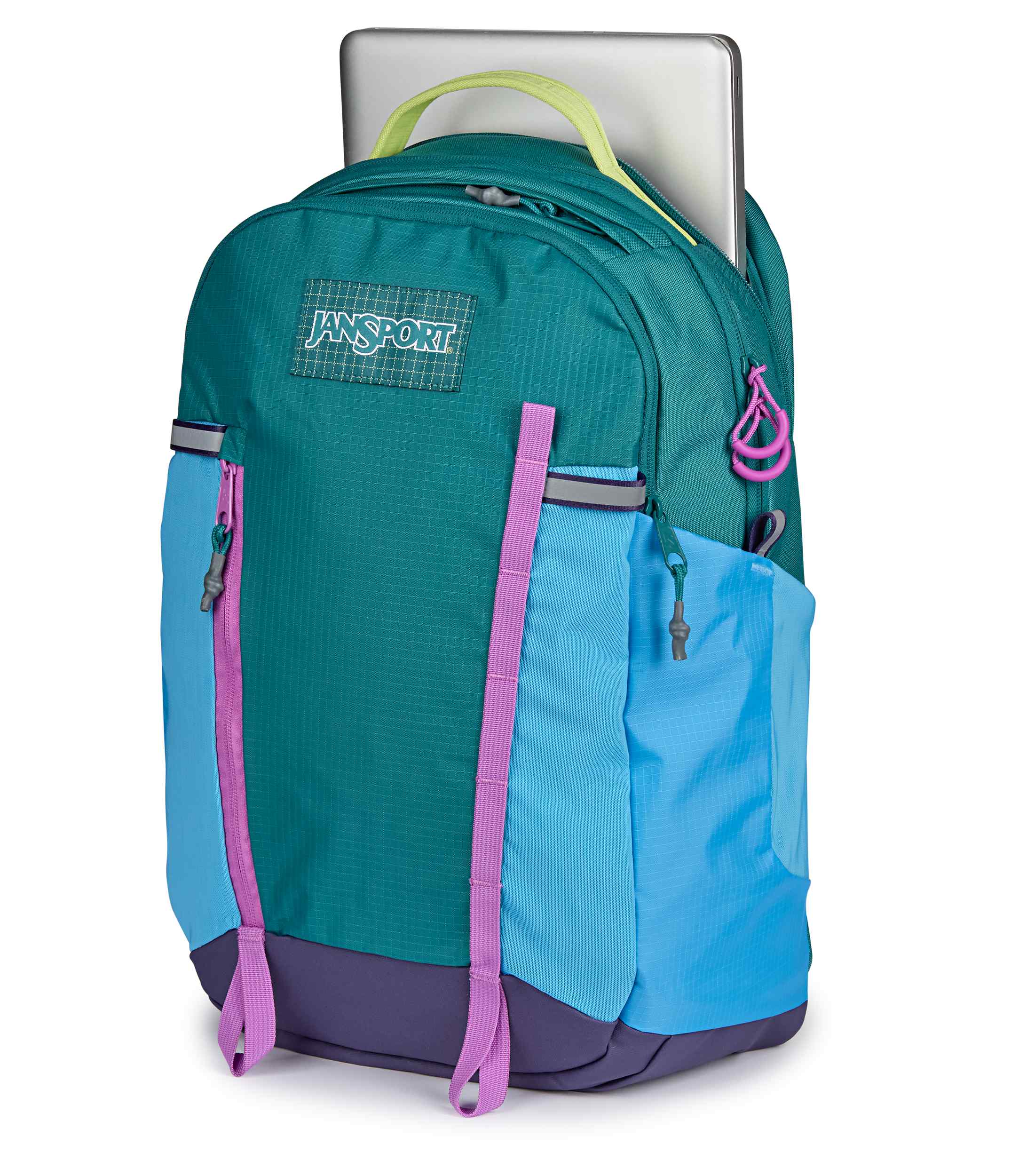 jansport-all-around-pack-small-rucksack-emerald-pool-28l image 6