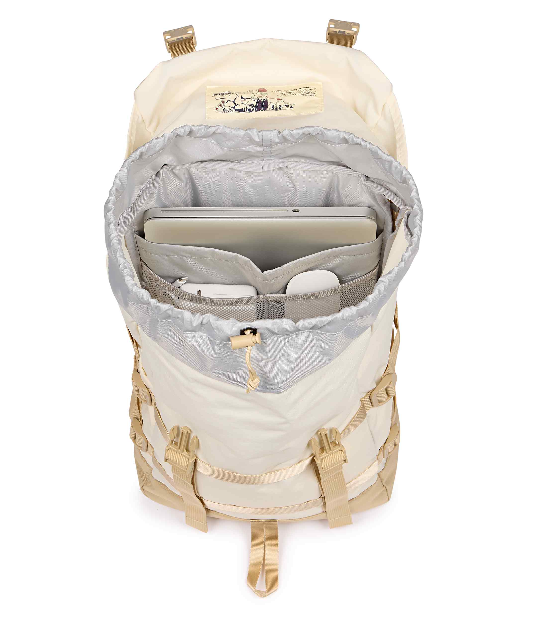 jansport-skip-pack-rucksack-moon-flower-mit-laptopfach image 6