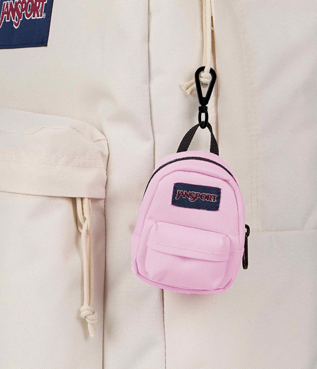 jansport-mini-break-tasche-pink-ice-karabiner image 3