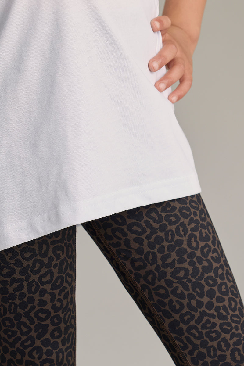 hey-honey-classic-kids-leggings-leo-dark-brown-high-waist image 4