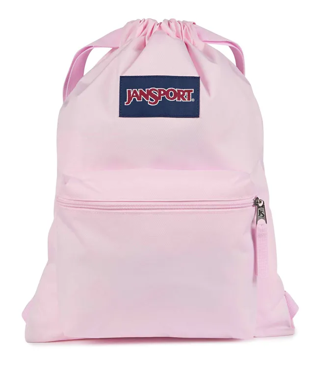 jansport-drawsack-turnbeutel-pink-ice-mit-kordelzug image 1