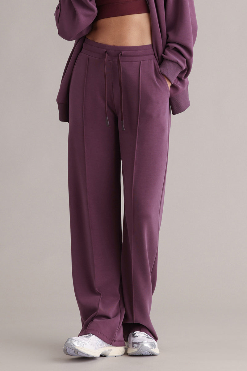 hey-honey-classic-lux-trackpants-italian-plum-jogginghose-bordeaux image 6