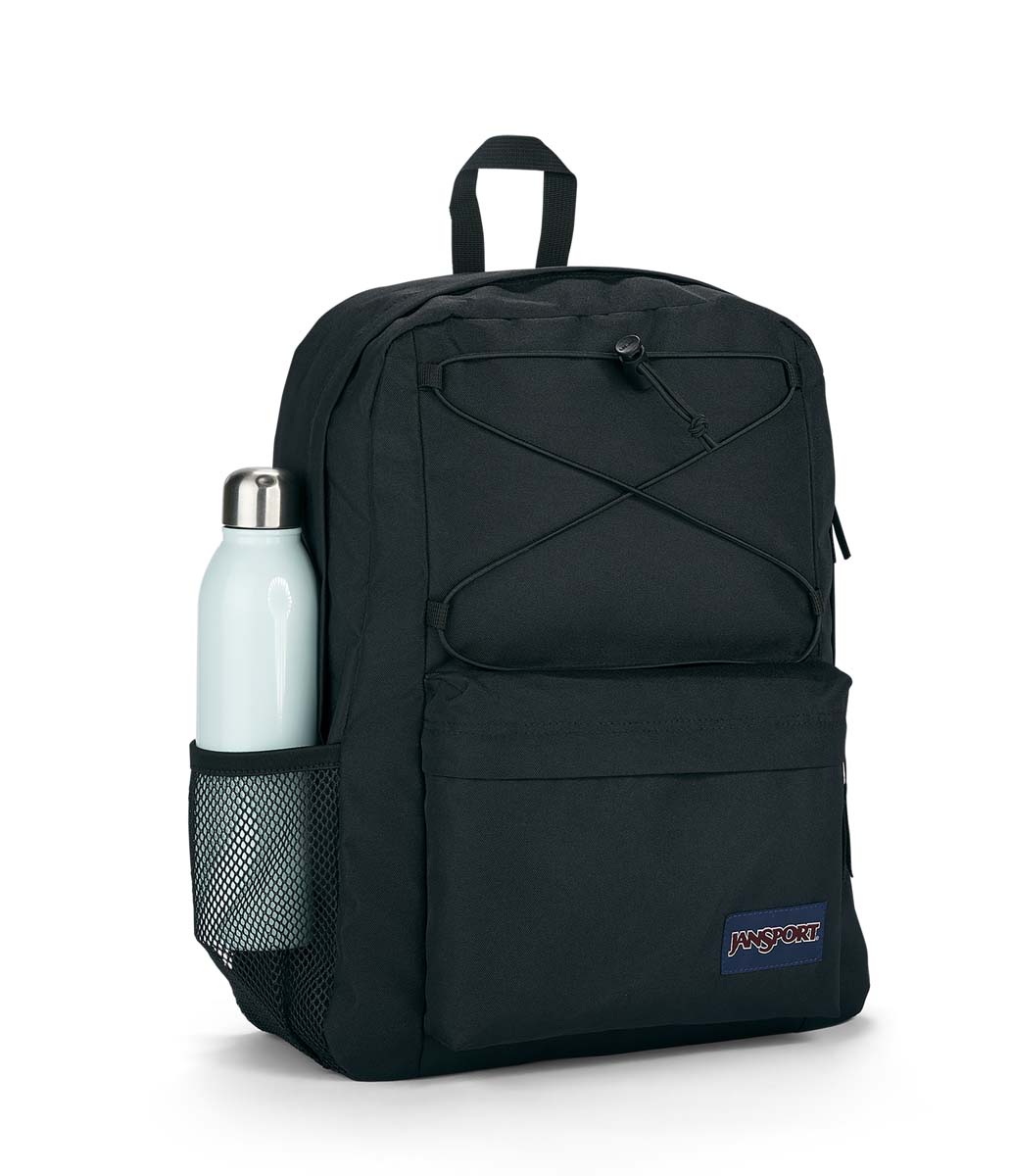 jansport-flex-pack-rucksack-schwarz-mit-flaschenfach image 3