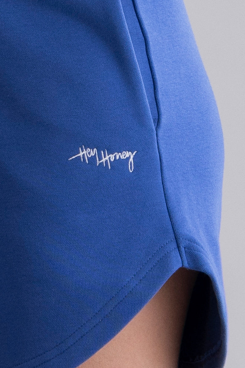 hey-honey-classic-boxing-shorts-sweatshorts-royal-blue-baumwolle image 6