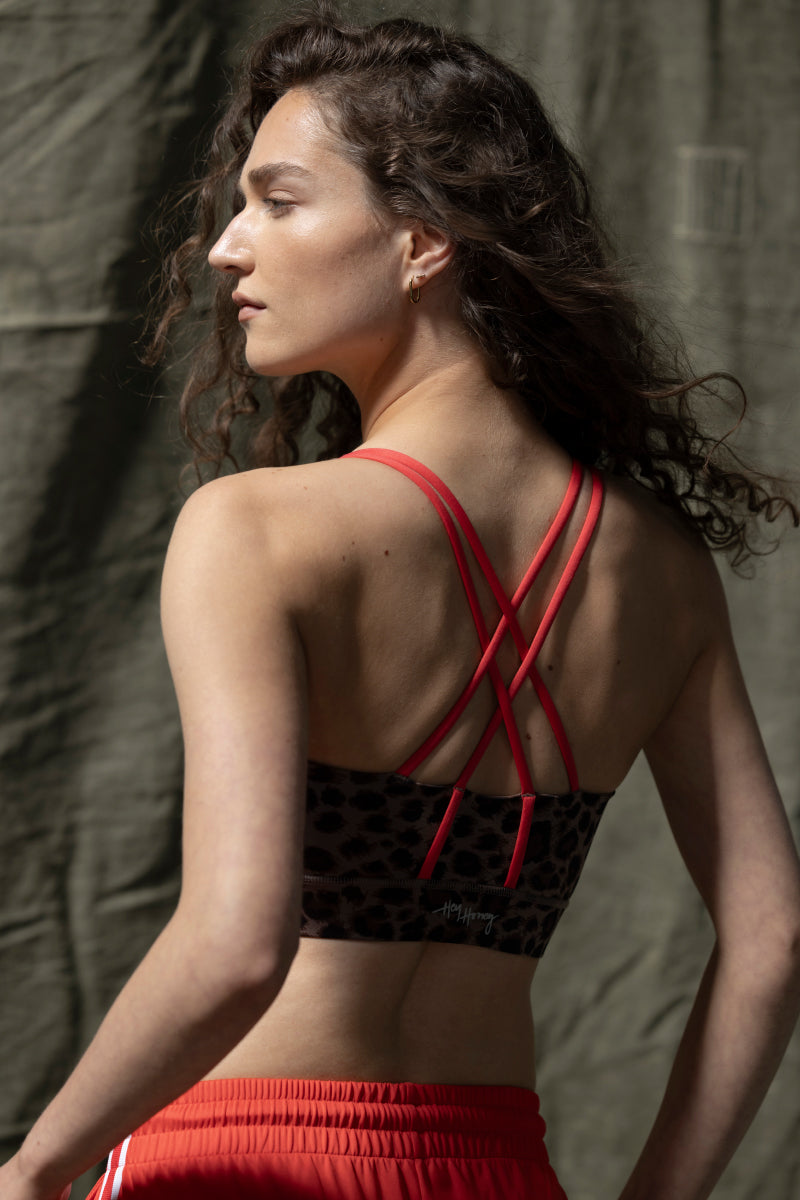 hey-honey-classic-criss-cross-bra-leo-cocoa-leichter-halt image 3