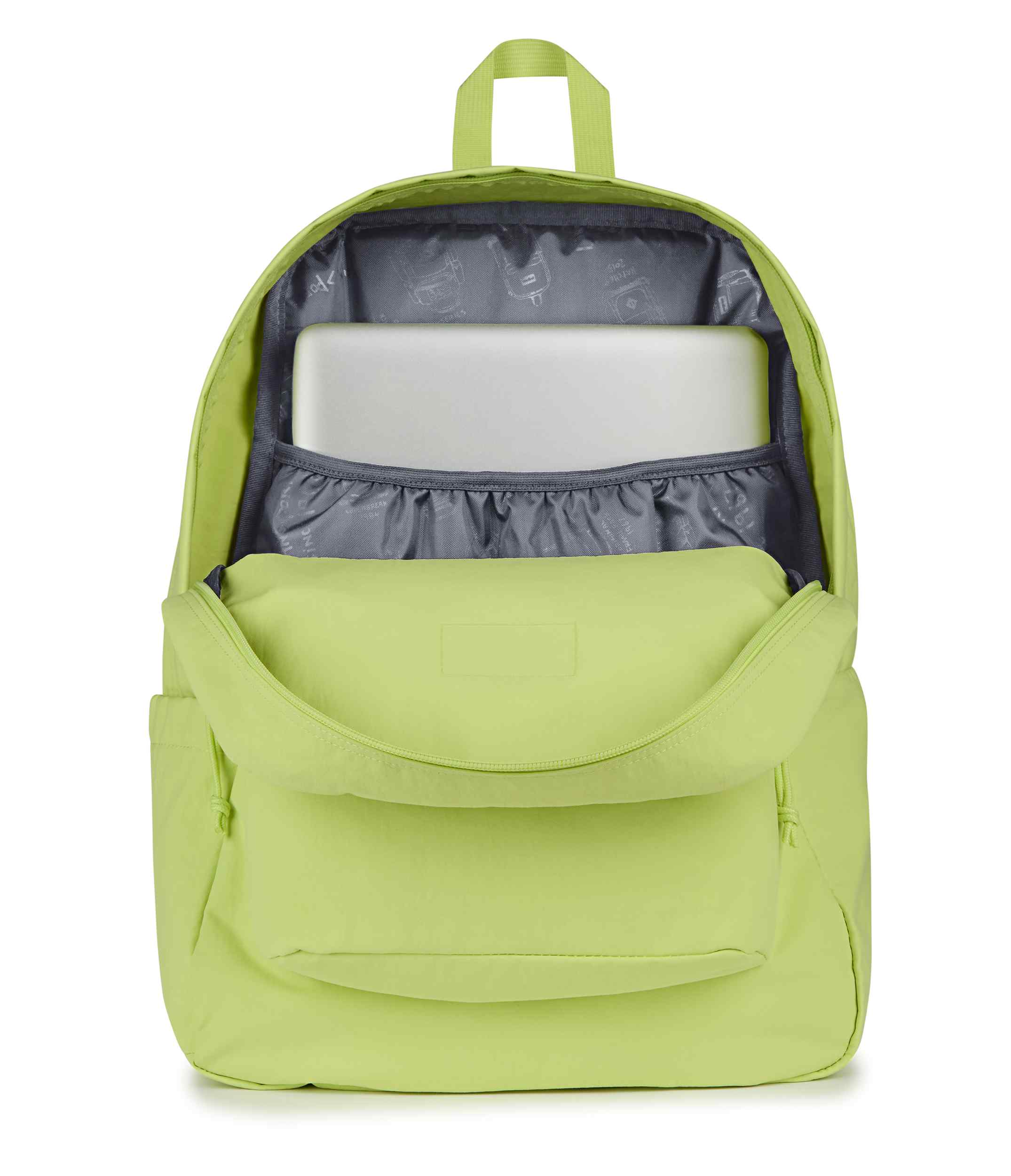 jansport-superbreak-plus-fx-rucksack-lime-citron-mit-laptopfach image 6