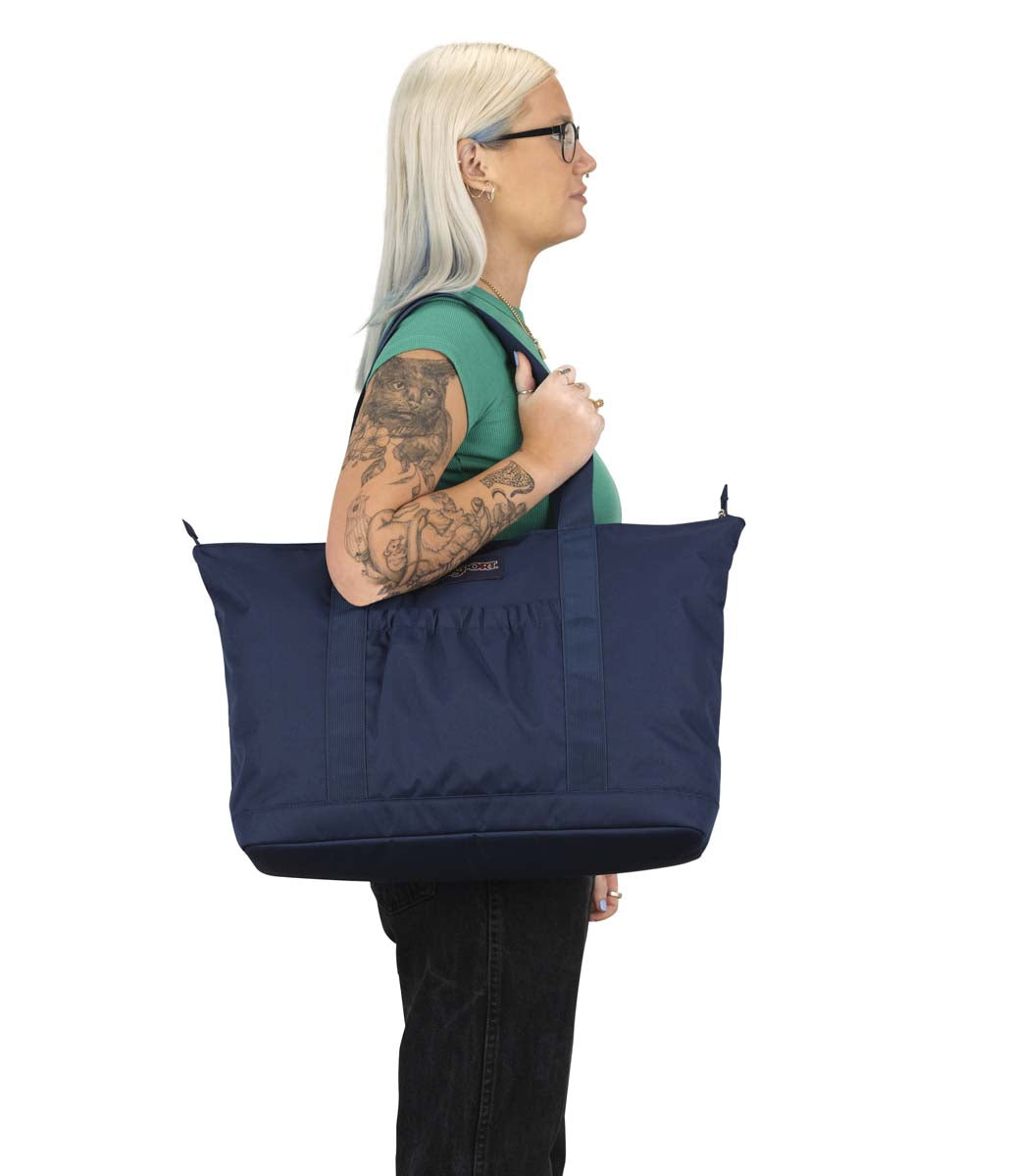 jansport-daily-tote-shopper-navy-reissverschluss-uni image 3