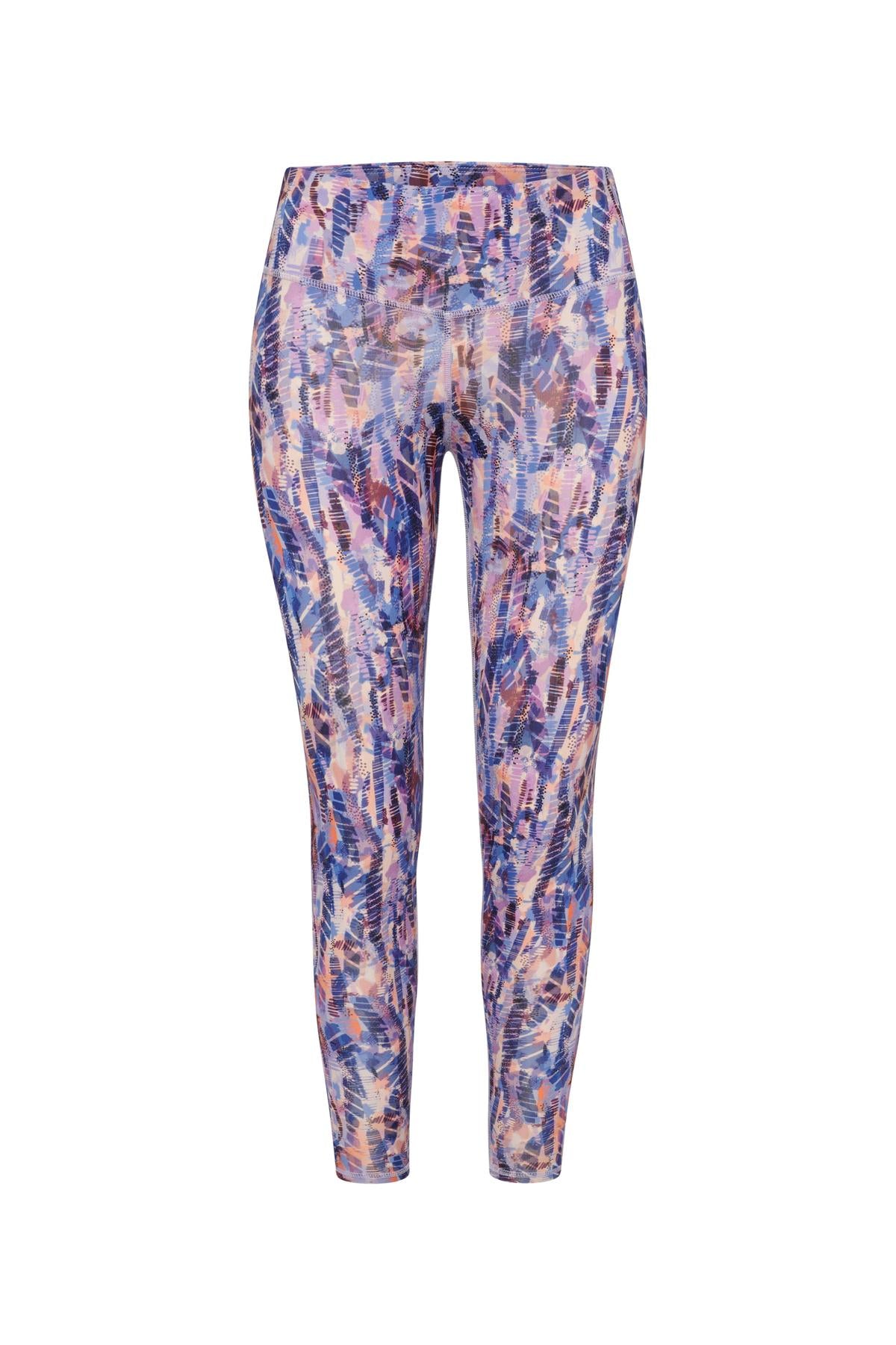 hey-honey-classic-cropped-leggings-brushstroke-high-waist image 6