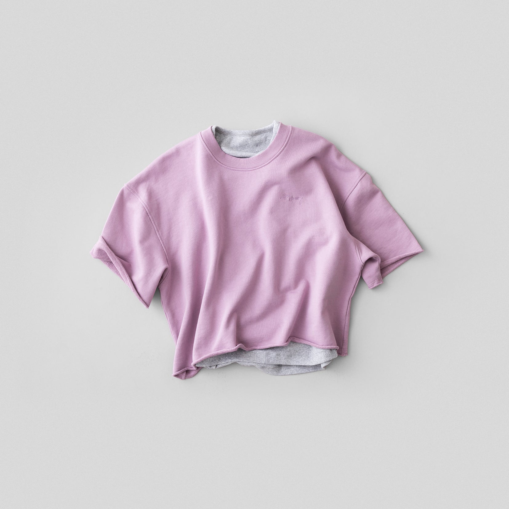 hey-honey-classic-short-sleeve-sweat-mauve-baumwolle-s image 7