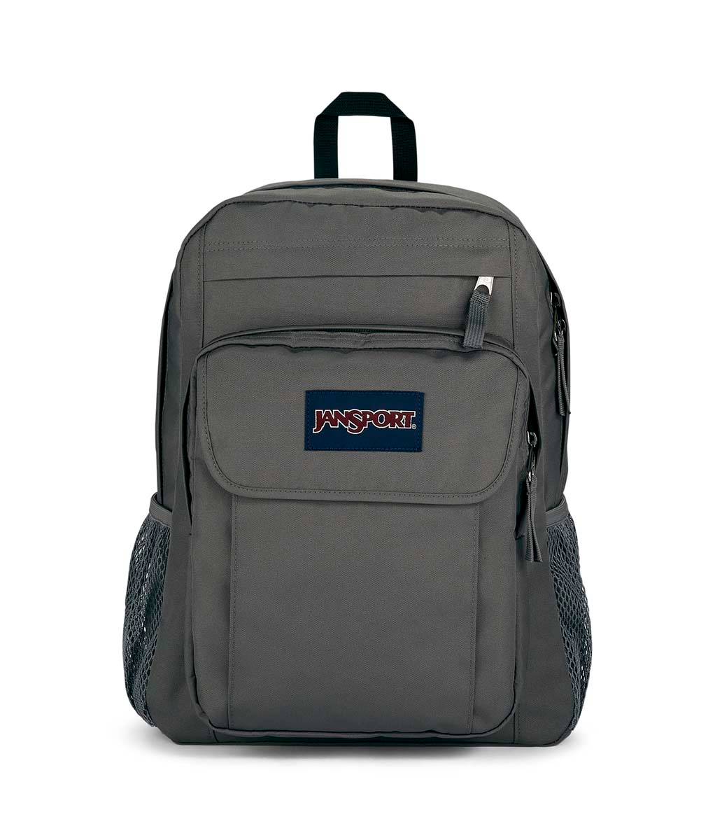 jansport-union-pack-rucksack-graphite-grey-organizer-medium image 1
