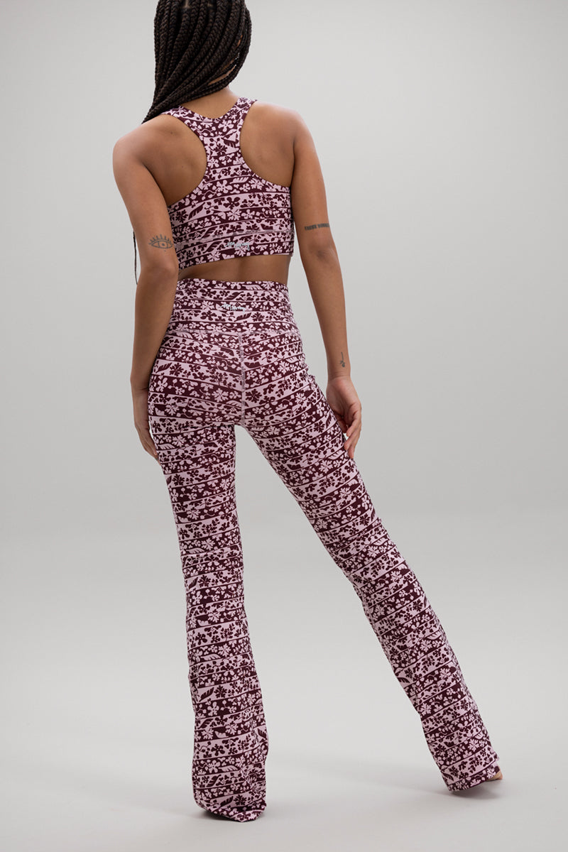 hey-honey-classic-racerback-bra-flower-bordure-sport-bh image 3