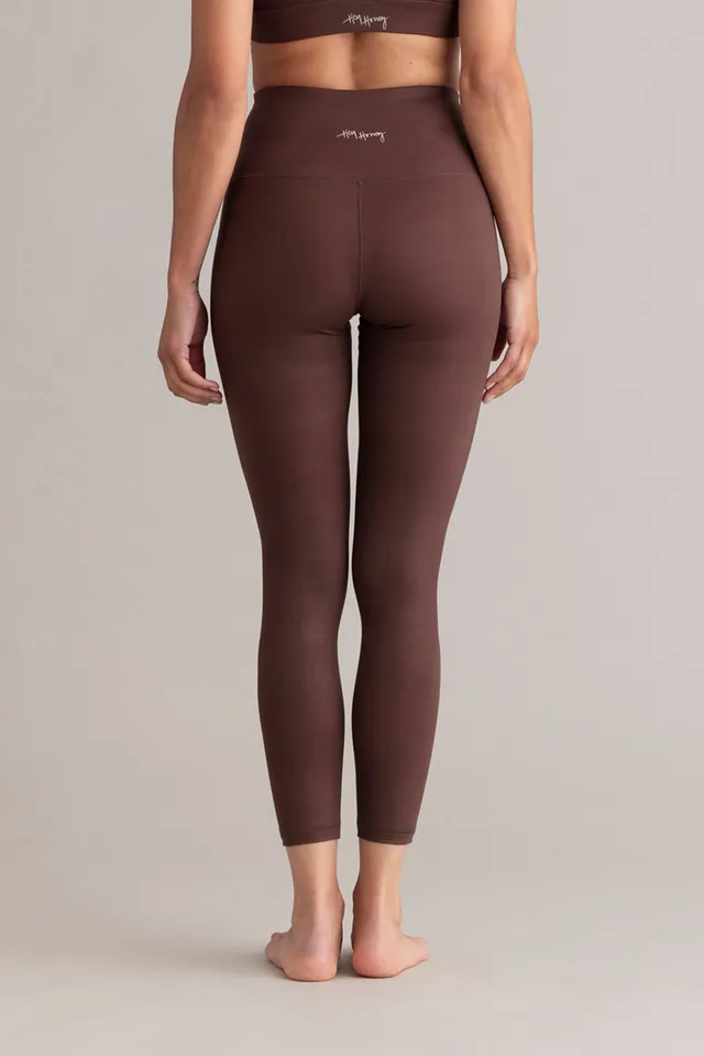 hey-honey-always-dressed-cropped-leggings-soft-brown-s image 1