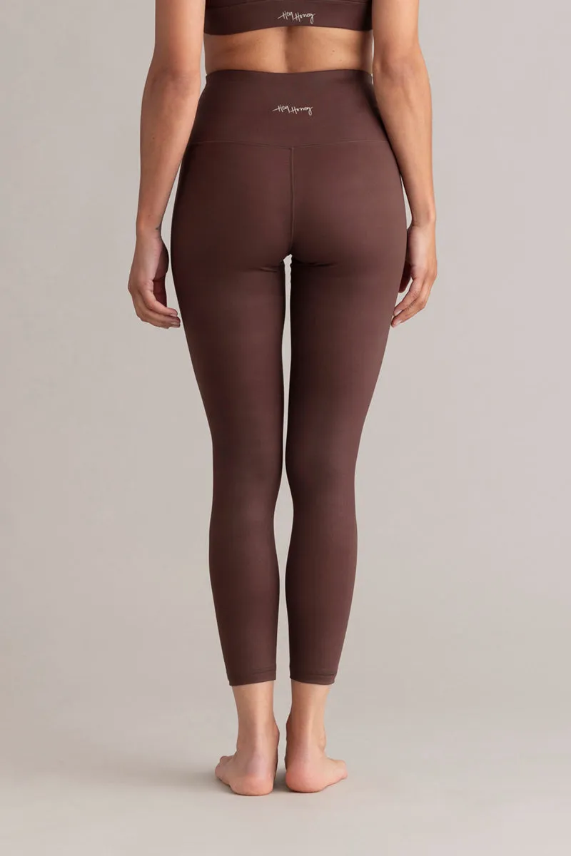 hey-honey-always-dressed-cropped-leggings-soft-brown-s image 1