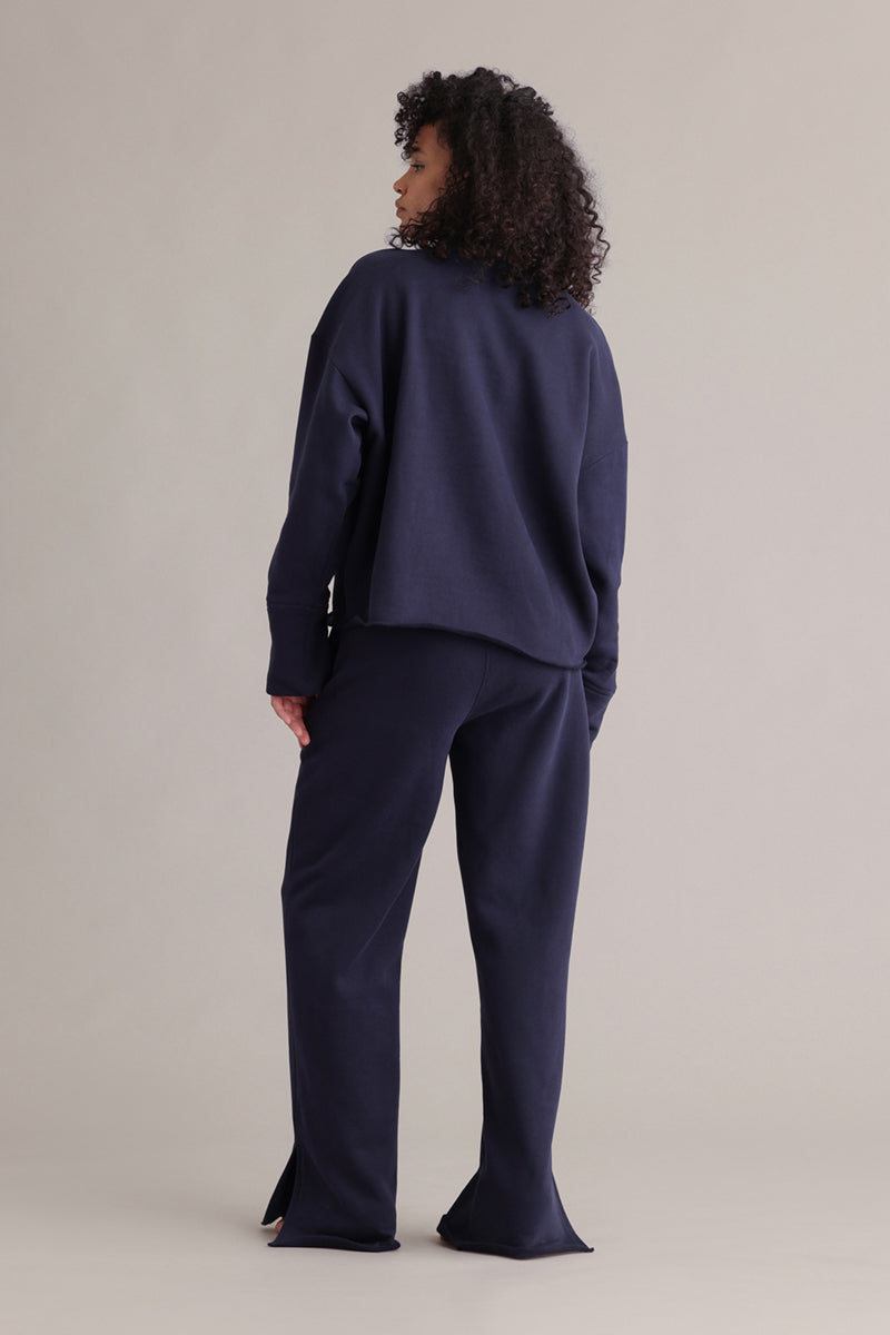 hey-honey-classic-sweatpants-baritone-blue-baumwoll-hose image 7