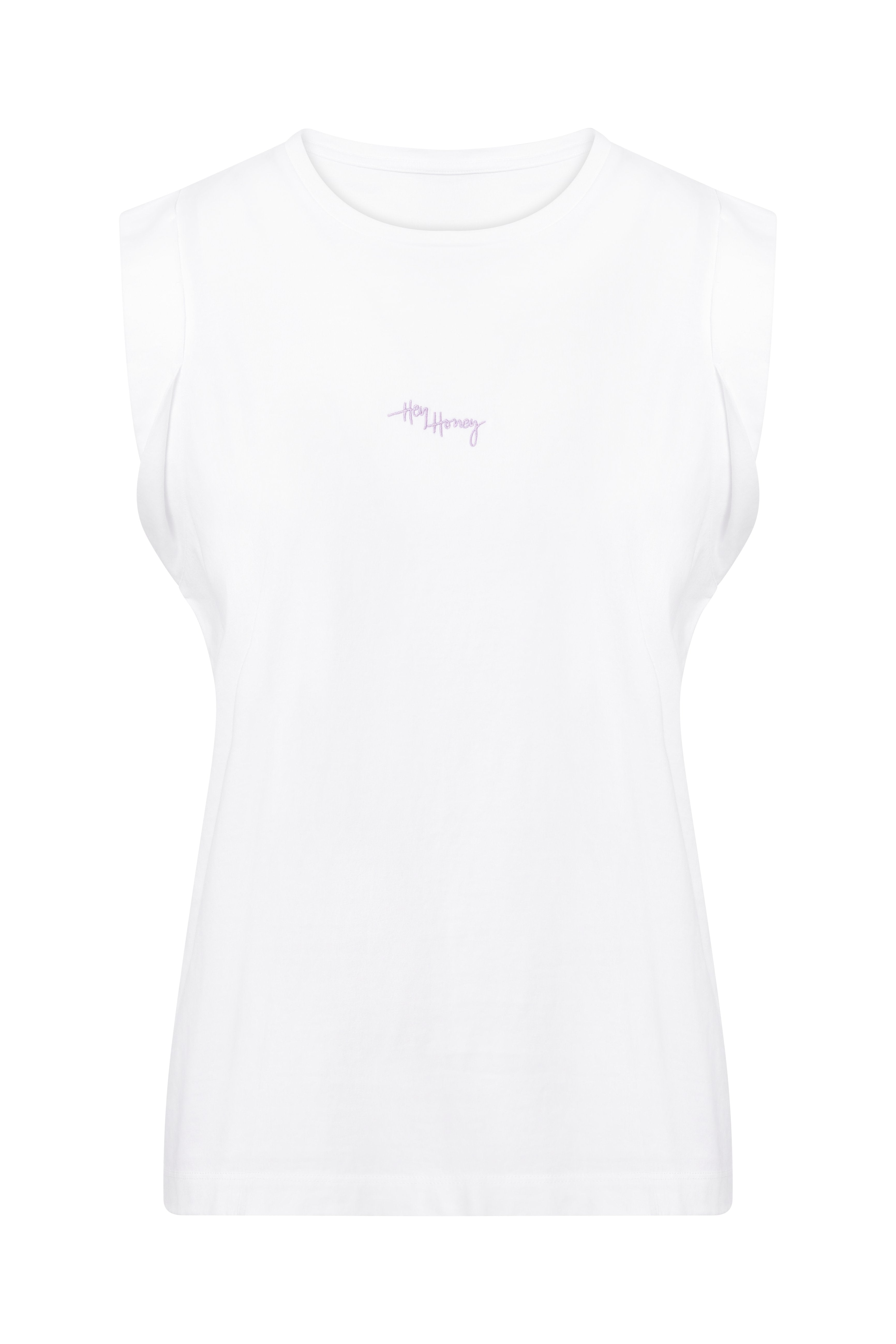 hey-honey-classic-muscle-tank-white-top-wei-oversized image 6
