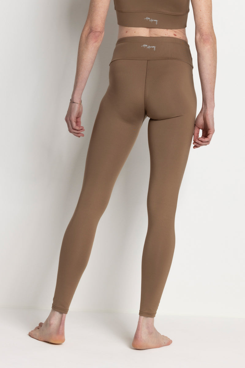 hey-honey-classic-leggings-caribou-high-waist-damen image 5
