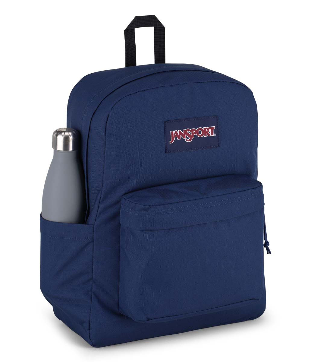 jansport-superbreak-plus-rucksack-navy-mit-laptopfach image 4