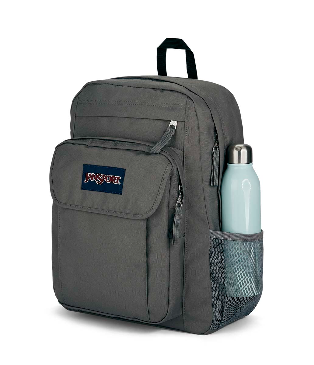 jansport-union-pack-rucksack-graphite-grey-organizer-medium image 2