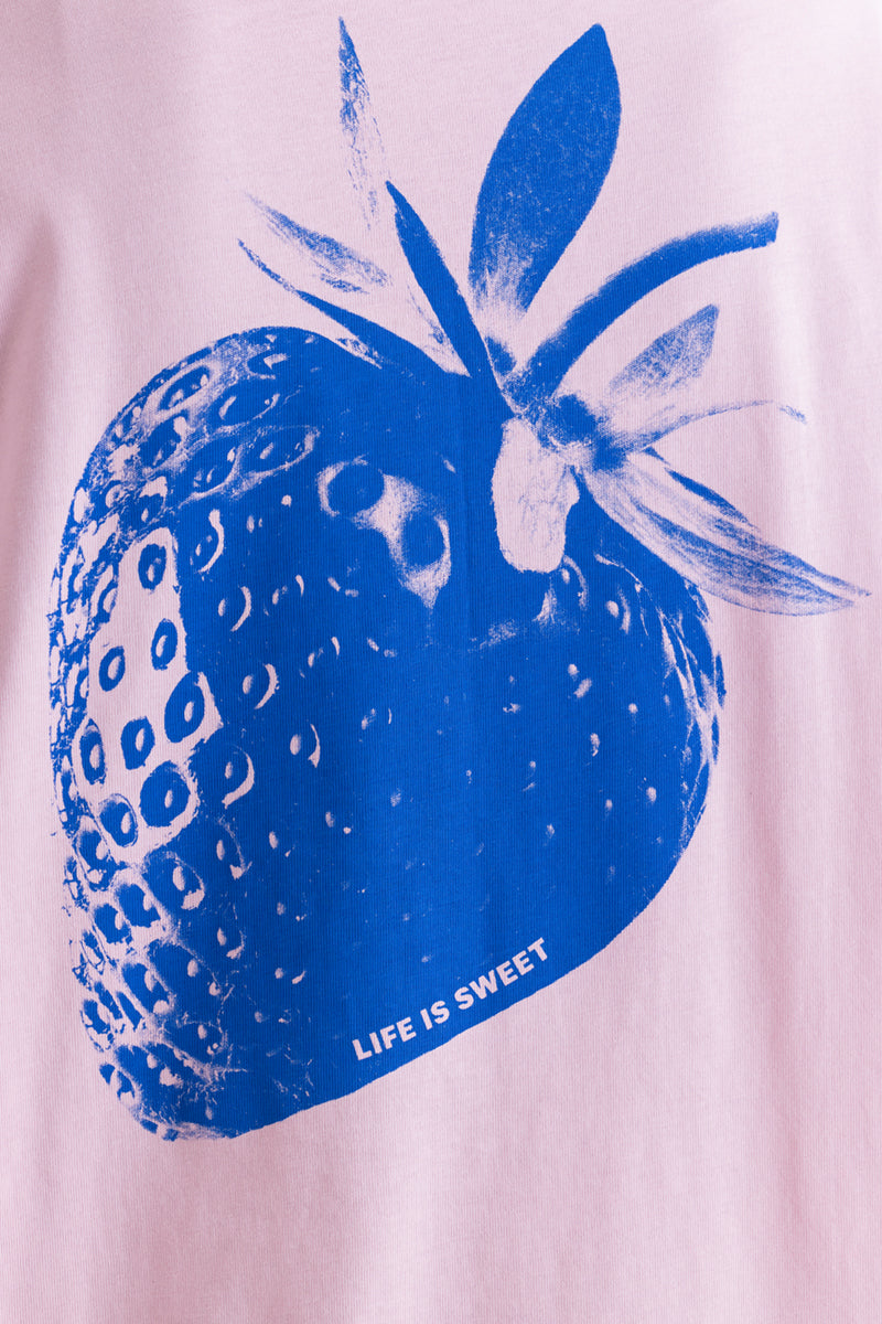 hey-honey-classic-t-shirt-oversized-shirt-strawberry-big-baumwolle image 3