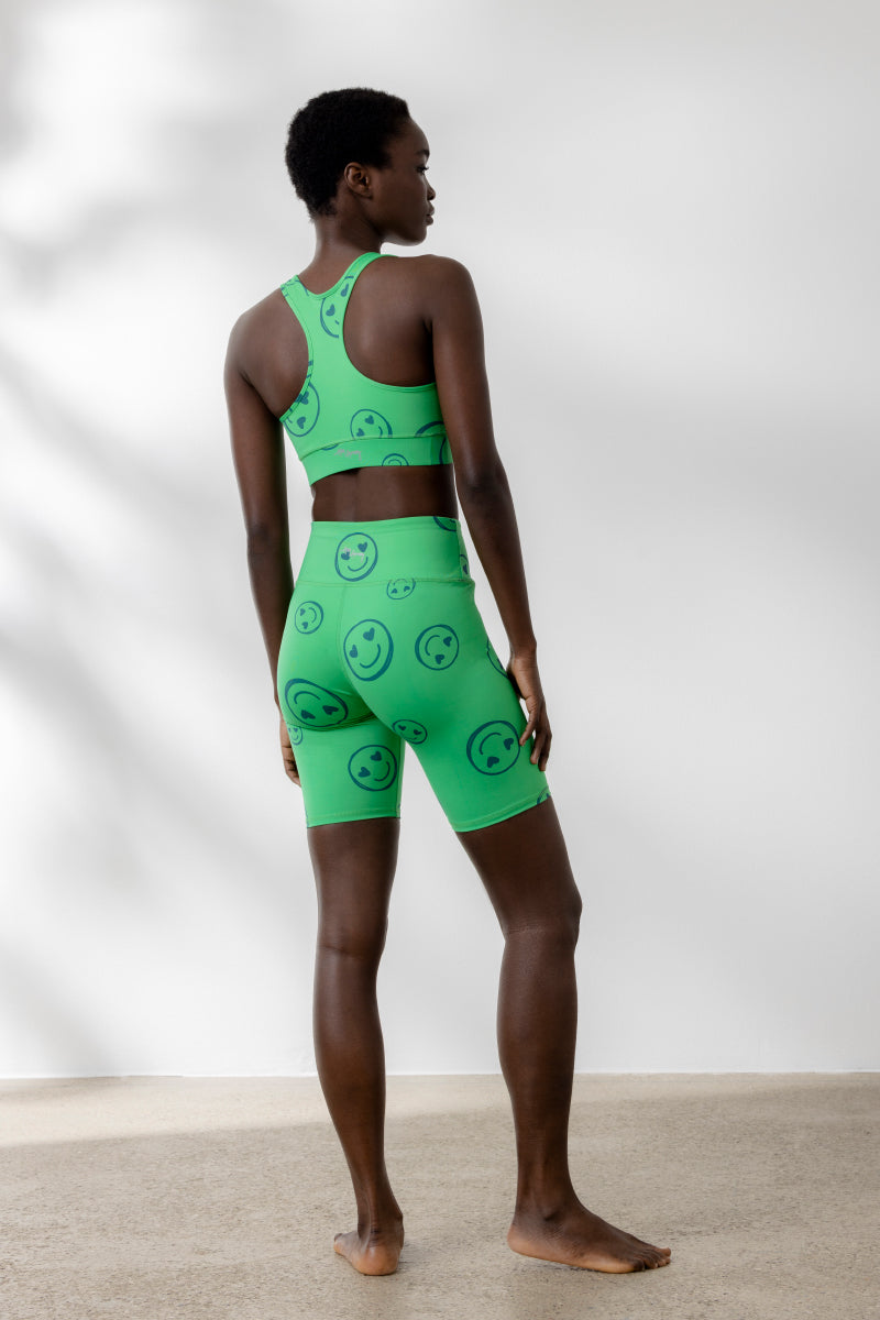 hey-honey-classic-bra-lucky-green-sport-bh-racerback image 4