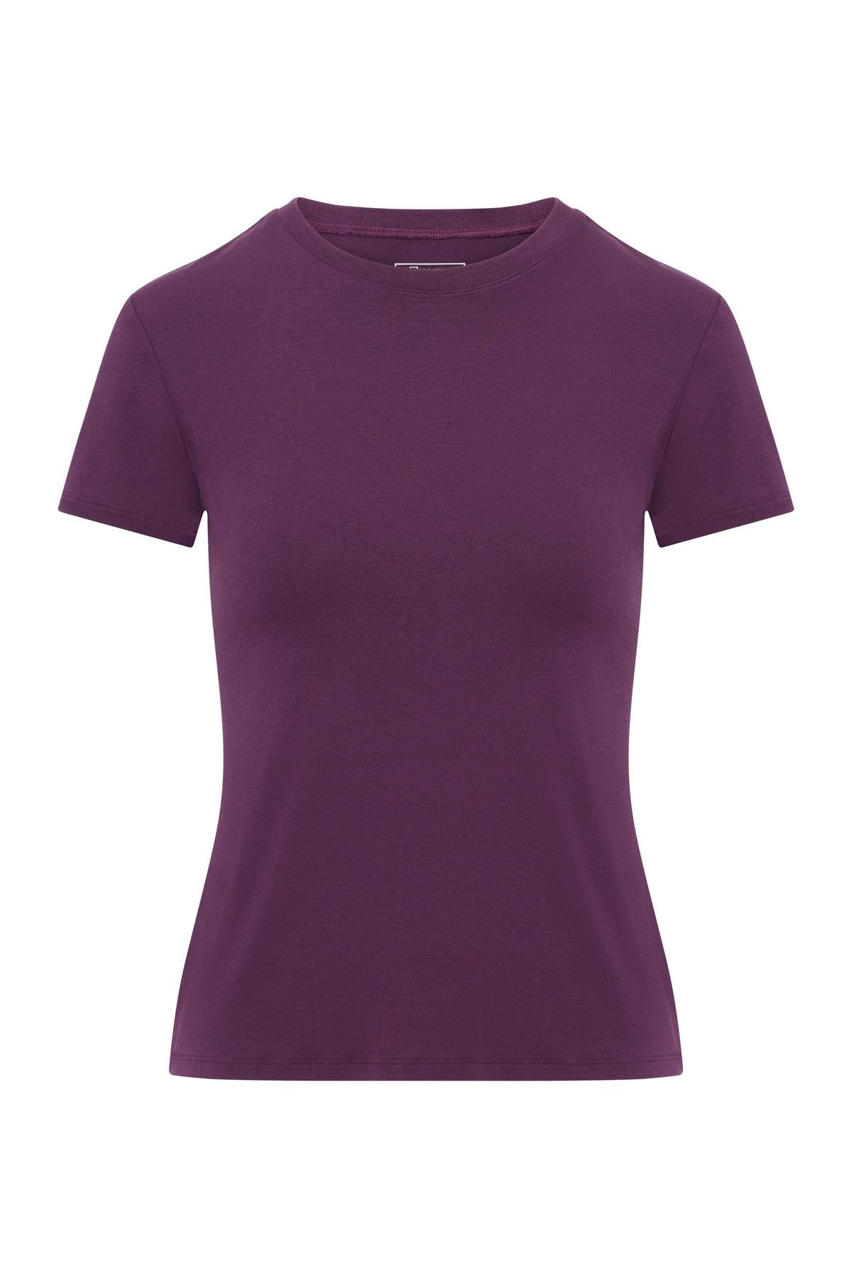 hey-honey-classic-active-t-shirt-italian-plum-aus-viskose image 6
