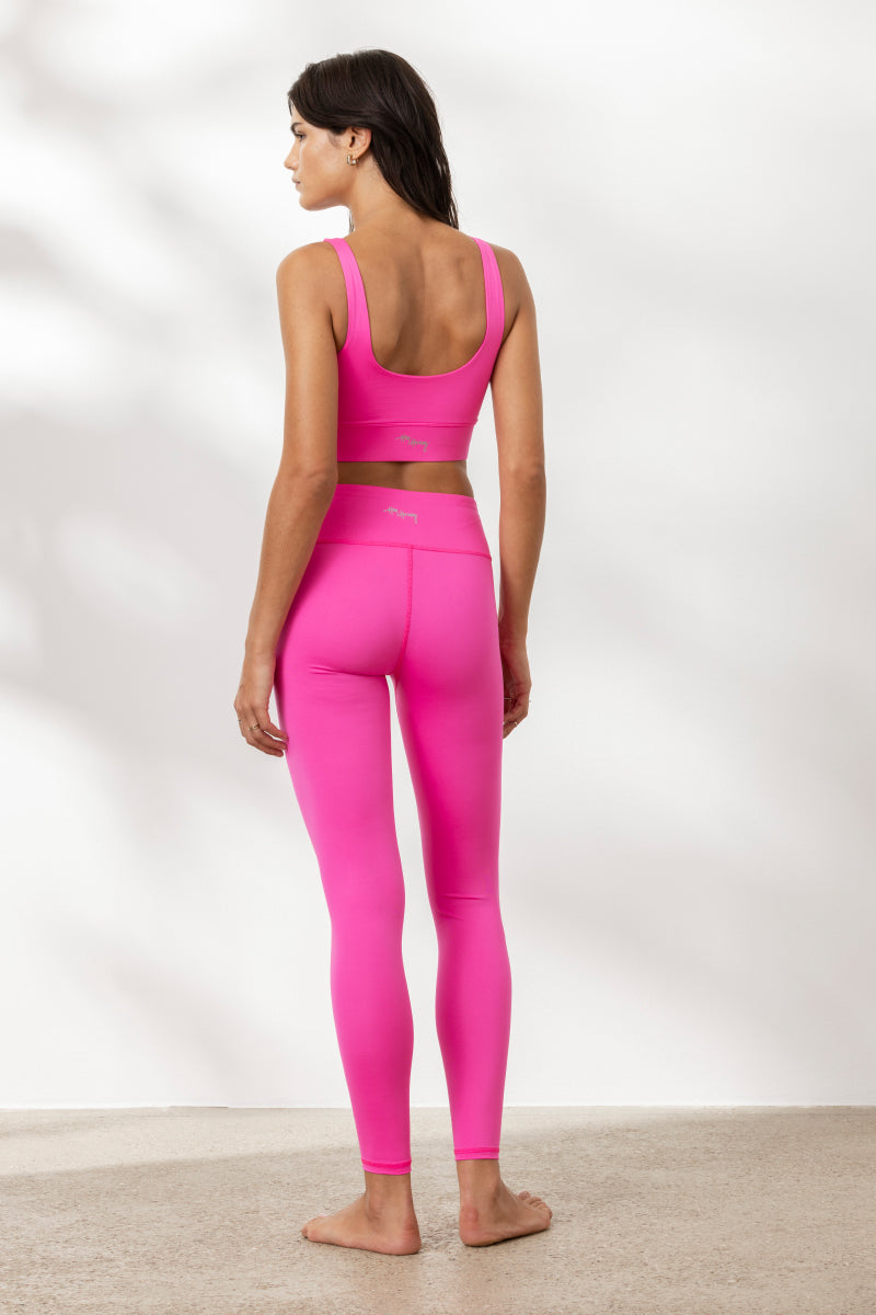 hey-honey-classic-bustier-neon-pink-sport-bh-kompressiv image 3