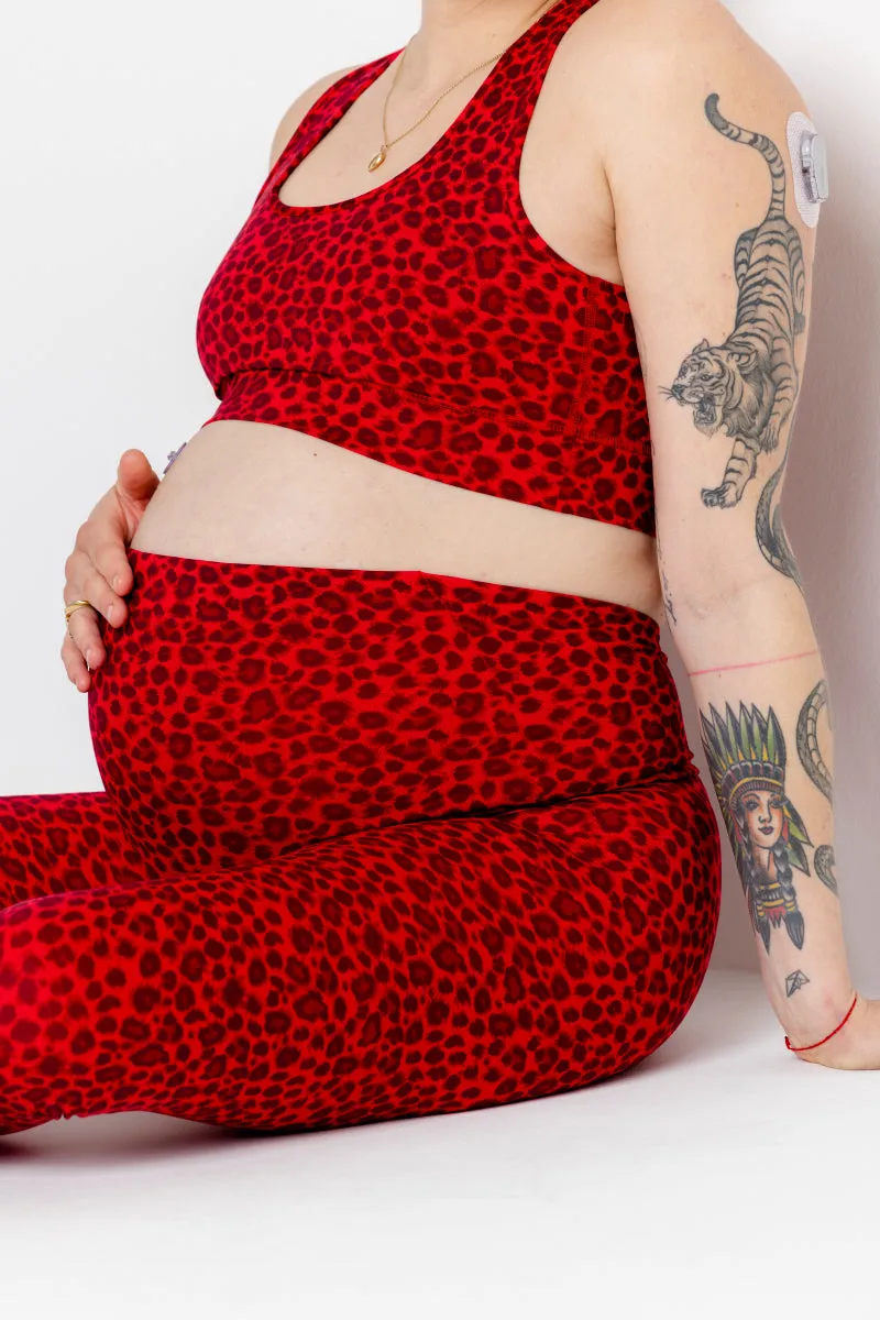 hey-honey-classic-maternity-leggings-leo-red-umstandsleggings image 1